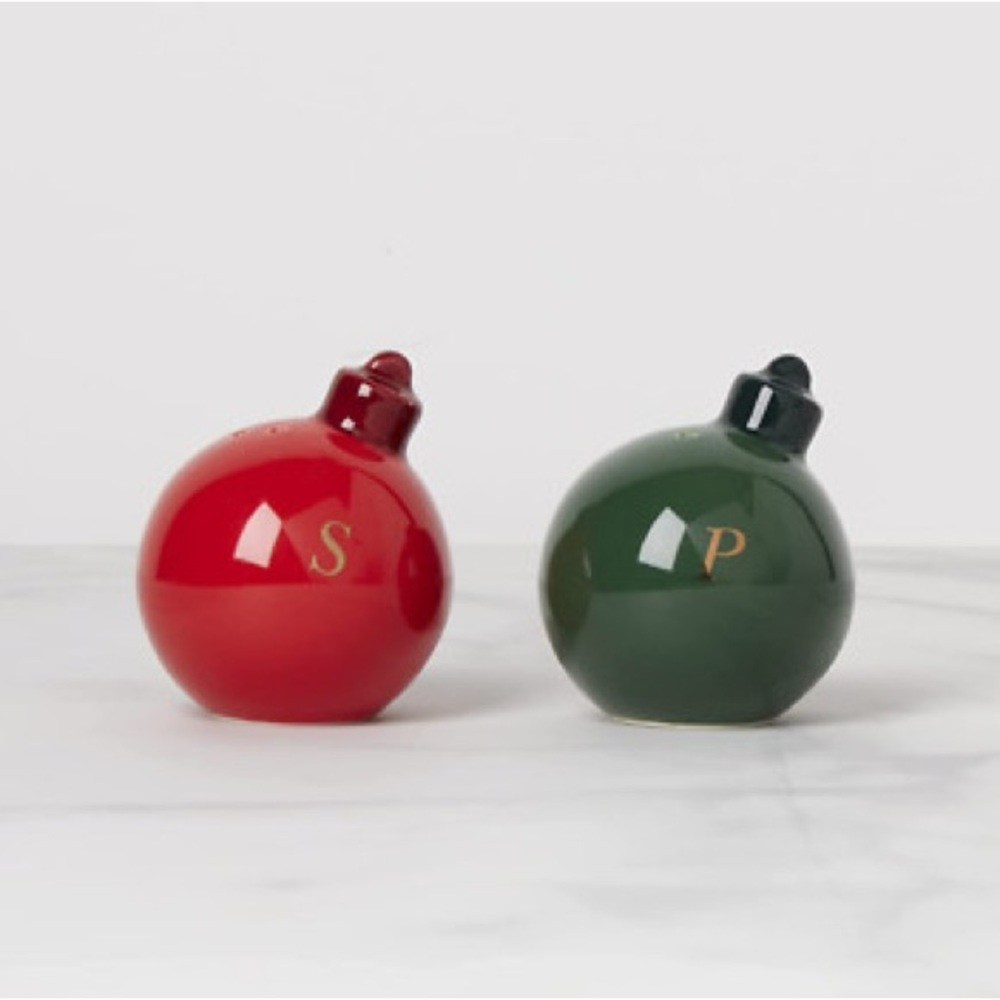 Kate Spade Merry & Brights salt & pepper shakers